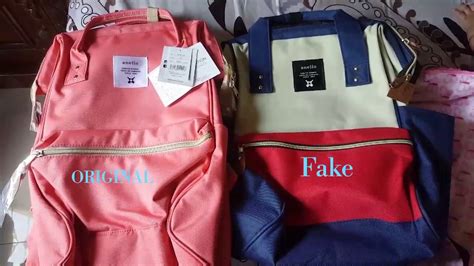 anello bag fake vs original|anello backpack authentication.